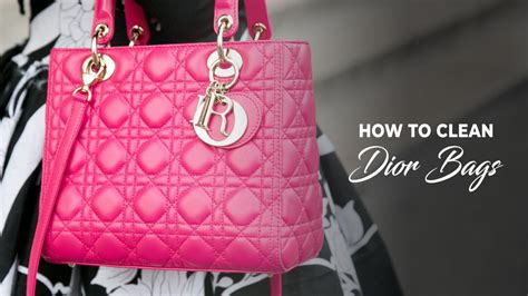 does dior clean bags|christian dior purse cleaning.